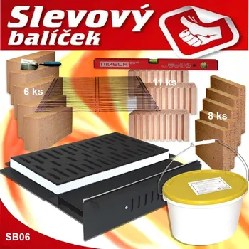 Set na stavbu grilovacího ohniště SB06