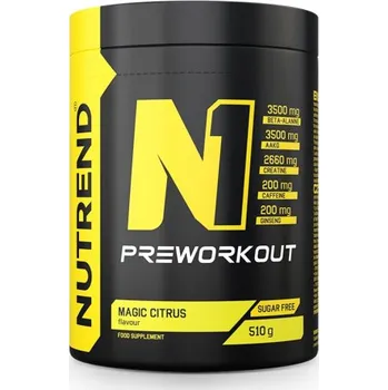 Nutrend N1 Pre-Workout 510 gr magic citrus