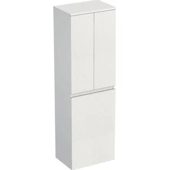 Koupelnový nábytek Koupelnová skříňka vysoká Intedoor TRENTA bílá matná 50 x 161,8 x 35 cm TRE SV 50 2D K S B073