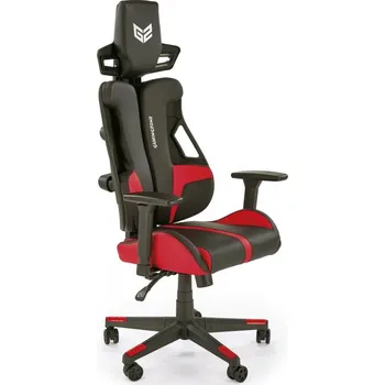 Herní židle Herní židle NITRO — ekokůže, černá / červená