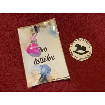 HandMade by VeJa Dárková karta - pro tetičku