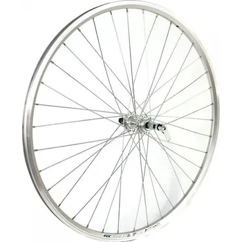 Zapletené kolo kolo zapletené 28" 622-19 Dragon zadní RU SH 36 děr stříbrné Union/CnSpoke