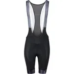 FORCE Dámské kraťasy se šráky a vložkou FORCE STRIPE LADY, černo-šedé - L