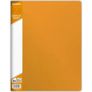 Archivační box Katalogová kniha A4 10l, oranžová