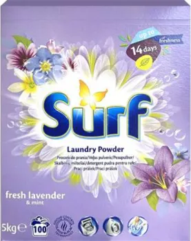 Prací prášek Surf Universal Fresh Lavender & Mint prací prášek 5 kg