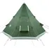 Stan Kempingový stan teepee pro 4 osoby 367 x 367 x 259 cm