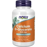 NOW Calcium D-glucarate (D-glukarát vápenatý), 90 rostlinných kapslí Doplněk stravy