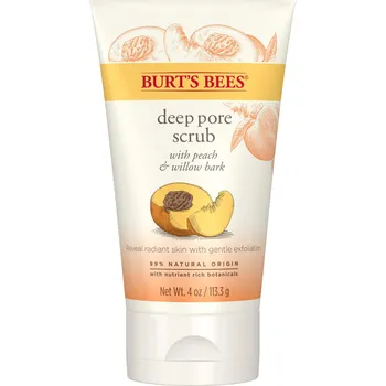Pleťový krém Hloubkově čistící peeling na póry s vůní broskve a vrbové kůry 113g Burt's Bees