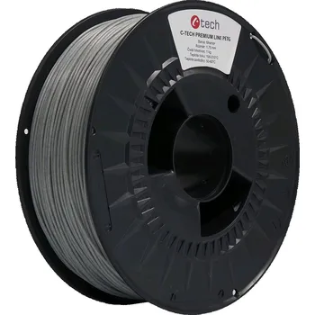 Filament C-Tech 3D filament, LINE, PETG, mramor, 1,75mm, 1kg