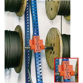 Dílenský regál META Uložení kabelových bubnů
