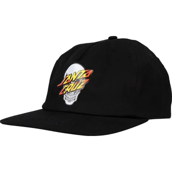 Oblečení a móda santa cruz Pánská kšiltovka dressen skull dot snapback black