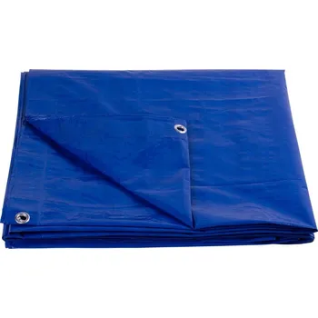 Krycí plachta Plachta Tarpaulin Standard 2x4, zakrývacia, 80 g/m2, modrá