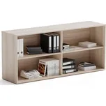 PLAN Skříňka nízká otevřená dlouhá BLOCK Wood