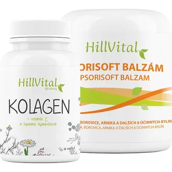 Zdraví HillVital Komplexní balíček na úlevu lupénky