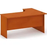 B2B Partner Rohový kancelářský psací stůl MIRELLI, 140x120 cm, levý, třešeň
