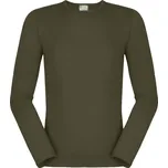 Bambusové Tričko Classic Khaki Dlouhý Rukáv Dětské Velikost: 140/146