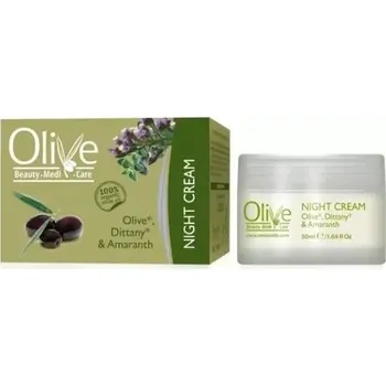 Pleťový krém OLIVE Noční krém Dobromysl a Laskavec 50 ml