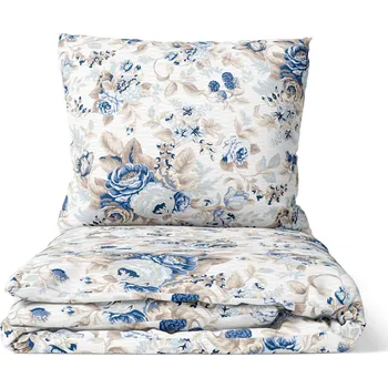 Povlečení DARRÉ Krepové povlečení Roselli - modré Velikost: 140 x 220 + 70 x 90