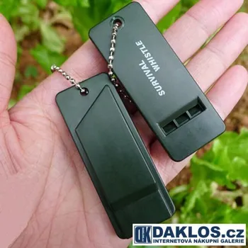 Přívěsek 2 v 1 Podlouhlá šťíhlá píšťalka / Přívěsek - 3 tóny