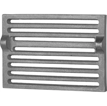 Rošt do krbu a kamen Rost liatinový 250x170x15 mm, s uškami