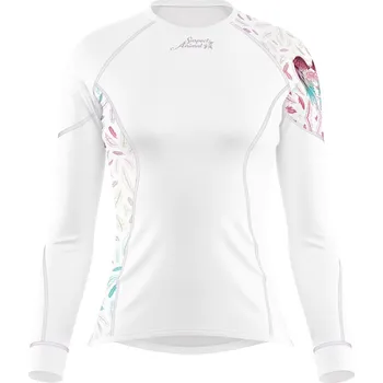Dámské funkční triko dlouhý rukáv ANGEL bílá Bamboo Ultra