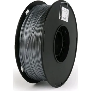 Filament GEMBIRD 3DP-PLA+1.75-02-S, 3D filament, PLA PLUS, 1,75mm, 1000g, stříbrná