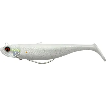 Nástraha Savage Gear Gumová Nástraha Minnow WL Sinking White Pearl Silver - 12,5 cm 28 g