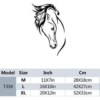 Samolepící dekorace Samolepicí tapeta na zeď | nálepka koně na zeď - 4,M