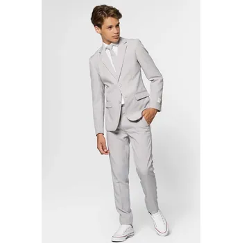 StudioAgnesChlapecký TEEN oblek šedý - Groovy Grey Velikost: 146/152