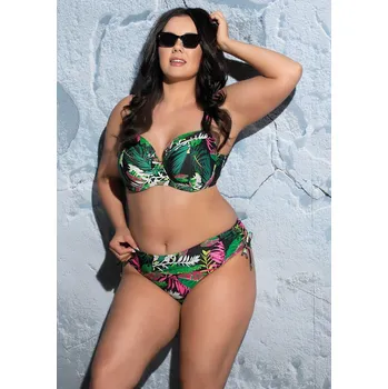 Dámské plavky Měkká plavková podprsenka Ava SK 202 Tropical Island TROPICKÝ OSTROV 65D