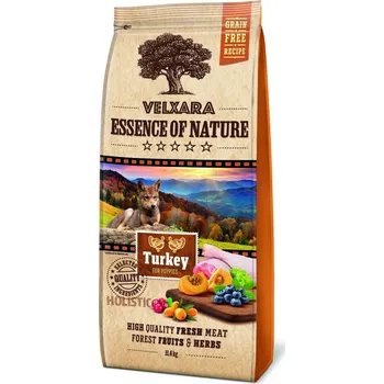 Krmivo pro psa 2x Velxara Essence of Nature GF dog puppy turkey 11,4 kg