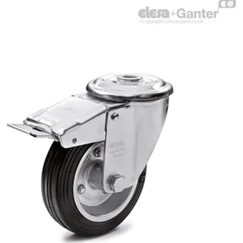 Pojezdové kolečko Otočná kola s ocelovým držákem Pojezdová kola RE.E3-FBF-N