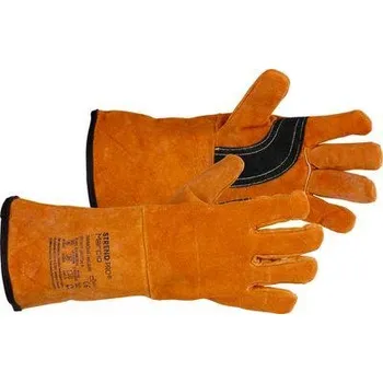 Pracovní oblečení 4 par Rukavice Strend Pro Industrial Marcio, celokožené, zváračské, veľkosť 10/XL