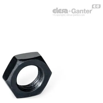 Matice Nízké šestihranné matice Strojní prvky ISO 8675-BT