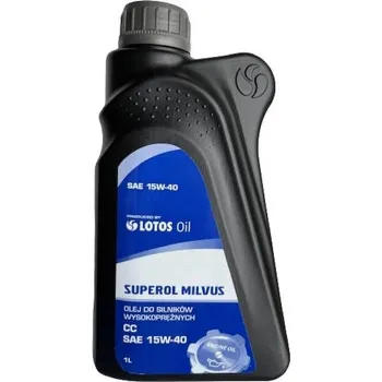 Motorový olej LOTOS Superol Milvus 15W-40 Gdansk 1 l