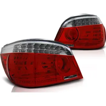 Osvětlení automobilu ZADNÍ SVĚTLA, LAMPY BMW E60, 2003-2007, LED ČERVENÉ, BÍLÉ (LDBMA0)