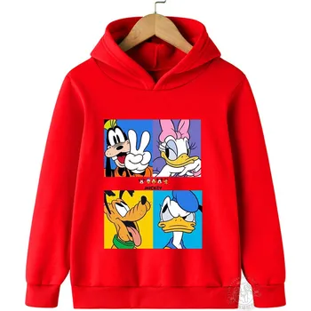 Chlapecký svetr MIKINA Disney "Goofy", různé barvy Barva: Červená, Velikost: 120