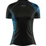 Dámské funkční triko krátký rukáv HEART černá Bamboo Ultra