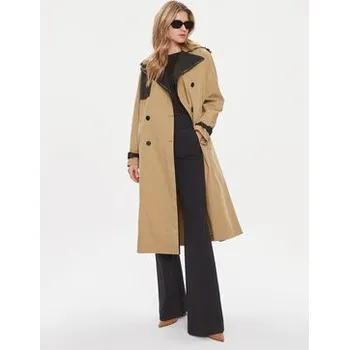 Dámský kabát Boss Trenčkot Caduca 50505713 Béžová Regular Fit 46