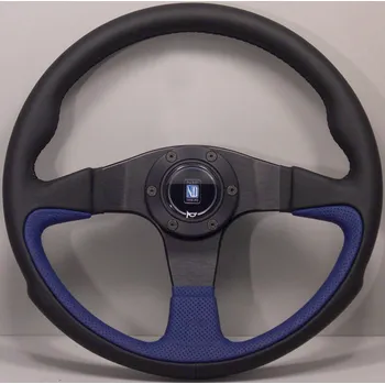 Tuning Nardi Challenge Volant, Modrá kůže, 45mm osazení 350mm