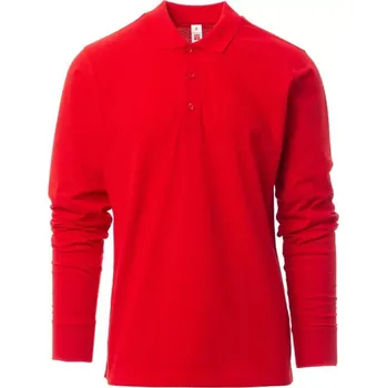 PAYPER VERONA POLO triko Piké DLOUHÝ rukáv, barevné - šedá SMOKE5XL