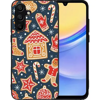 Vánoční dekorace VSECHNONAMOBIL 80675 MY ART Kryt s vánočním designem Samsung Galaxy A15 CHRISTMAS (069)