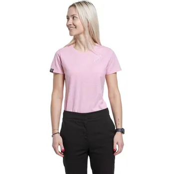 Dámské tričko dámské triko Meatfly Lara 2024 Pink Heather XS