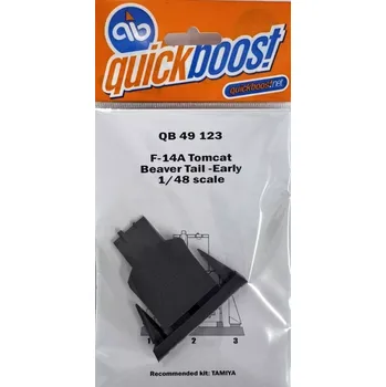 Plastikový model Quickboost 1/48 F-14 Tomcat beaver tail - early prod. (TAM)