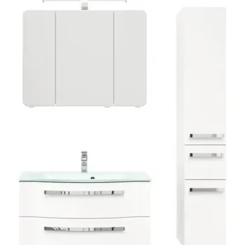 Koupelnový nábytek Koupelnová sestava Pelipal xpressline 4005 122 cm bílá vysoce lesklá 4005.0906111110