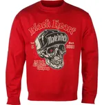 mikina bez kapuce pánské - GRAVITY - BLACK HEART - 17500