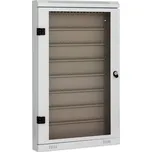 B2B Partner Skříňka na klíče prosklená, na 160 klíčů, šedá