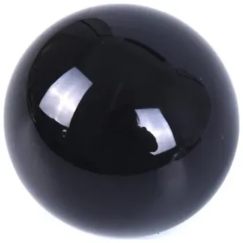 Křišťálová koule pro fotografie a dekorace Feng Shui - Černá