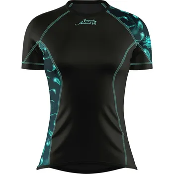 Dámské funkční triko krátký rukáv BIRD černá Bamboo Ultra