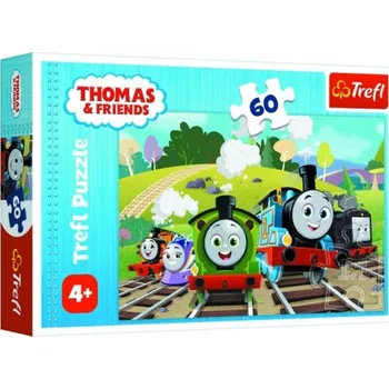 Dětské zboží Trefl Puzzle - Mašinka Tomáš: Šťastný Tomáš - 30 dílků